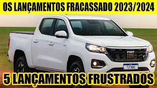 OS LANÇAMENTOS AUTOMOTIVOS FRACASSADOS QUE ACONTECERAM EM 20232024 [upl. by Ahtabbat765]