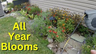 Perennial Garden Tour  You can Have Blooms All Season [upl. by Laurella]