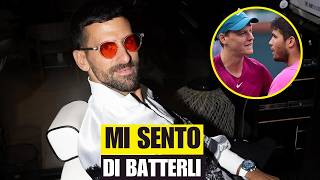 Djokovic sfida Sinner e Alcaraz quotPosso ancora batterliquot Poi punge Jannik quotIl difficile viene oraquot [upl. by Rtoip428]