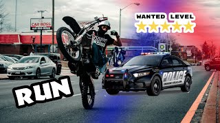 Cops Chase Dirt Bikes  Dirtbike UNDERCOVER Police Getaway [upl. by Piks]