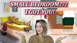 How to Maximize Your Small Bedroom Layout DIY ideas to try right now [upl. by Kassel694]