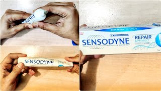 Sensodyne Repair amp Protect Toothpaste Review  Best Toothpaste In India [upl. by Icul]