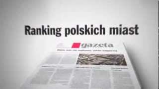 Reklama Gazeta Wyborcza  Ranking Polskich Miast  Wyniki Sondażu [upl. by Eissak]