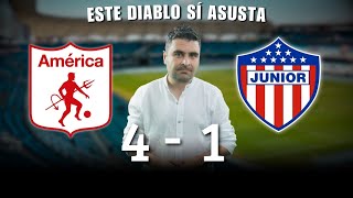 América 41 Junior  Liga Dimayor 2024I  Resumen Goles y Táctica por Juan Felipe Cadavid [upl. by Horst]