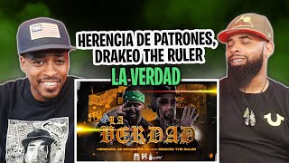 AMERICAN RAPPER REACTS TO Herencia De Patrones x Drakeo The Ruler  La Verdad Official Video [upl. by Mag901]