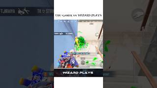 UzuGamer vs WIZARDPLAYS viralshort bgmishorts wizardplays lolzzzgaming [upl. by Ttsepmet462]