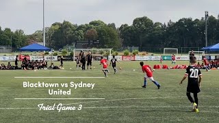 Trial 3  BCFC vs Sydney Utd [upl. by Elita213]