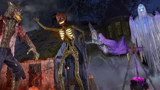 Home Depot Halloween 2022 ALL Halloween Animatronics [upl. by Norvall76]