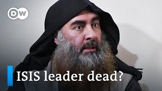 IS leader Abu Bakr alBaghdadi believed killed in US raid  DW News [upl. by Sicnarf]