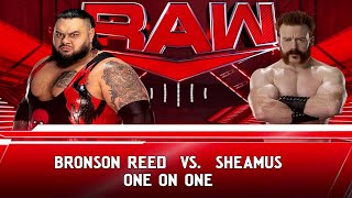 WWE Sheamus vs Bronson Reed Full Match Gameplay 2k24 [upl. by Godbeare]