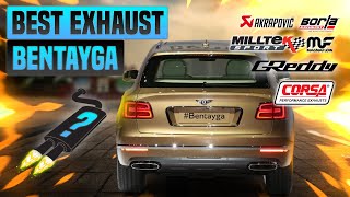 Bentley Bentayga Exhaust Sound🔥ArmytrixCapristoCapristoFi ExhaustQuicksilverStartechUpgrade [upl. by Derraj]