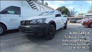 RESEÑA VW Saveiro NUEVA LÍNEA 2024 Está genial conócela en su versión Robust [upl. by Assir299]