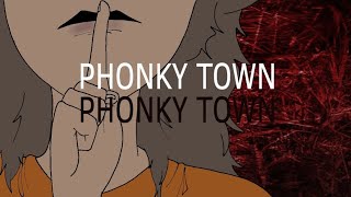 PHONKY TOWN meme remake  blood warning [upl. by Meyeroff]