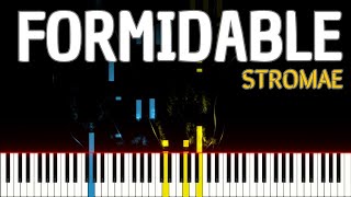 Formidable STROMAE PIANO TUTO pianotutorial [upl. by Chung819]