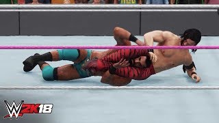 WWE 2K18s WWE Hell in a Cell 2017 predictions Jinder Mahal vs Shinsuke Nakamura [upl. by Ainival]