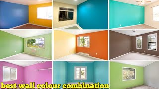 Top 50 bedroom wall colour combination ideas  new room walls colour combination 2024  wall paint [upl. by Cleres]