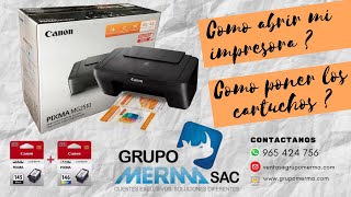 IMPRESORA CANON MULTIFUNCIONAL MG2510 [upl. by Godiva]