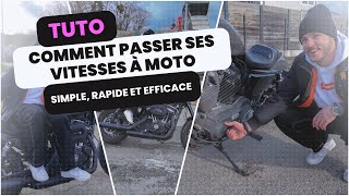 TUTO ✅  Comment passer les vitesses à moto… avec une Harley Davidson [upl. by Ynnad759]