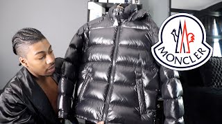 MONCLER MAYA JACKET REAL REVIEW  HOW DOES IT FIT  SIZING  TRY ON‼️  2FLYB [upl. by Oznol21]