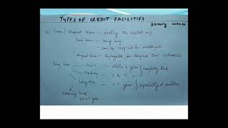 types of credit facilities part1 [upl. by Milman]