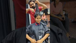 Wait for end 😱😱😱😱😱😱🔚🔚hairstyle haircut haircutting longhair hairtutorial haircare hairlength [upl. by Adigirb]