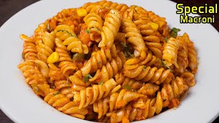 Indian Style Pasta  Spicy Masala Pasta  आसान और टेस्टी पास्ता  Masala Macaroni  Pasta Recipe [upl. by Bocoj]