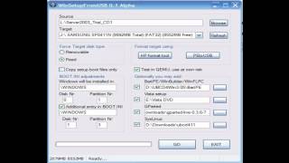 WinSetupFromUSB 1 0 [upl. by Htebazileyram]
