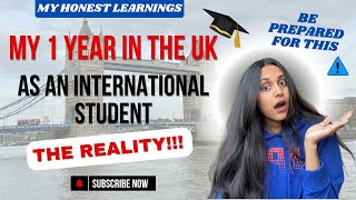 My 1 Year as an International Student in the UK  Reality of Studying in UK  You Need To Know This [upl. by Leirol352]