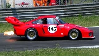 1977 Porsche 935 Turbo  In Action On Track [upl. by Chladek]