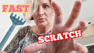 ASMR Fast Chaotic I Will AGGRESSIVE SCRATCH Where It Itches  LoFi Relaxationasmr lofi fast [upl. by Agan]