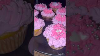 Easy cup cakes decoration cupcake cake decoration celebration homemade [upl. by Eiramaliehs]