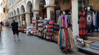 Corfu  The Bazaar of Kerkyra Old Town Island Greece SikoStudios [upl. by Lanae]