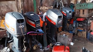 garage yamaha outboard 2 stroke hp 40 [upl. by Odysseus396]