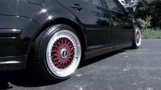 ECS Tuning Volkswagen MKIV Jetta On Air Ride [upl. by Nonac]