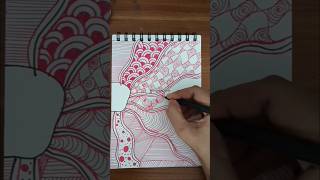 Zentangle art artartistdrawingytshortsyoutubeshortstrendingviralvideoshortsvideosongmusic [upl. by Anaehs360]