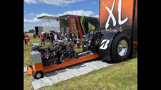 Tractor Pulling 5000 PS Team XL from Sweden at the Powerdays Knutwil Switzerland 2023 [upl. by Dacey]