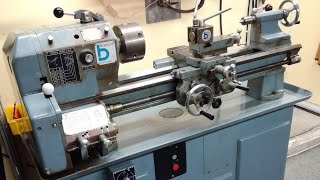 Boxford AUD3 lathe with a VFD  old video Great little lathe 👍 [upl. by Esom509]