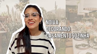 NOSSAS REFERÊNCIAS PARA DECORAÇÃO DE CASAMENTO RÚSTICO 🍃 diariodanoiva ep14 [upl. by Eseret194]