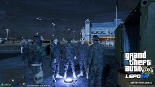 GTA 5  LSPDFR  EPiSODE 74  LETS BE COPS  MILITARY PATROL GTA 5 PC POLICE MODS HUMVEE [upl. by Nylkcaj]