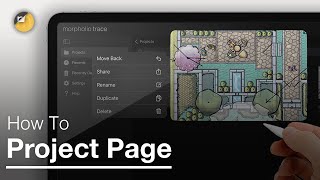 How to Organize amp Manage Projects  Morpholio Trace Beginner Tutorial for iPad Drawing amp Design [upl. by Hentrich539]