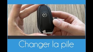 Comment changer la pile dans sa clé Opel [upl. by Enitsej]