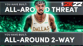 the 5 RAREST BUILD NAMES in NBA 2K22  BEST ALLAROUND THREAT amp MORE RARE BUILDS in 2K22 [upl. by Chandler]