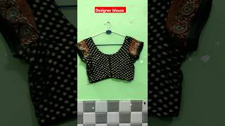 Designer blouse kaise banate  A beautiful design of blousefashion blouse [upl. by Eikcim]