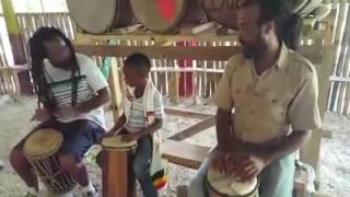 RasTafari Academy  Nyahbinghi Drumming basics [upl. by Noiztneb]