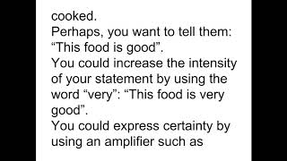 Grammar English Episode Amplifiers and downtoners [upl. by Llerehc809]