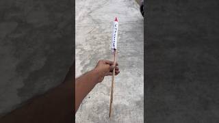 I made ROCKET🚀 at HOME experiment diycrackerstesting shorts viralvideo funny india trending [upl. by Morse]