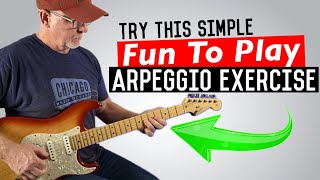 One Fun Arpeggio Exercise On Guitar [upl. by Suirtimid]