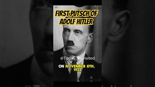 November 8 1923 Hitler’s Failed Coup – The Beer Hall Putsch todayrevisited AdolfHitler Hitler [upl. by Stubbs]