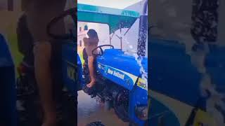 jalva hai Bhai New Holland kaplease subscribe my YouTube channel DeshiBoywith tractor 35 [upl. by Aaren]