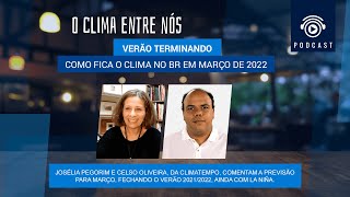 PODCAST  107 O Clima Entre Nós  Fim do verão 20212022 Clima no BR em Março [upl. by Markos]